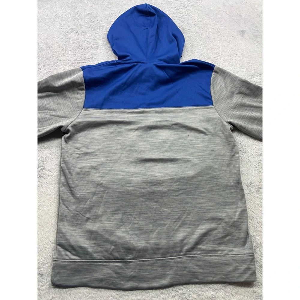 Tampa Bay Lightning NHL Performance Hoodie Gray Blue‎ Size M Pullover Athletic